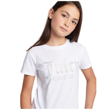 Load image into Gallery viewer, White Diamante Logo T-shirt