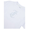 White "JC" Diamante Logo T-shirt