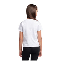 Load image into Gallery viewer, White &quot;JC&quot; Diamante Logo T-shirt