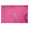 Dark Pink Wide Leg Diamante "JC" Tracksuit