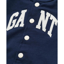 Load image into Gallery viewer, Babies Navy Varsity Sweat Jacket