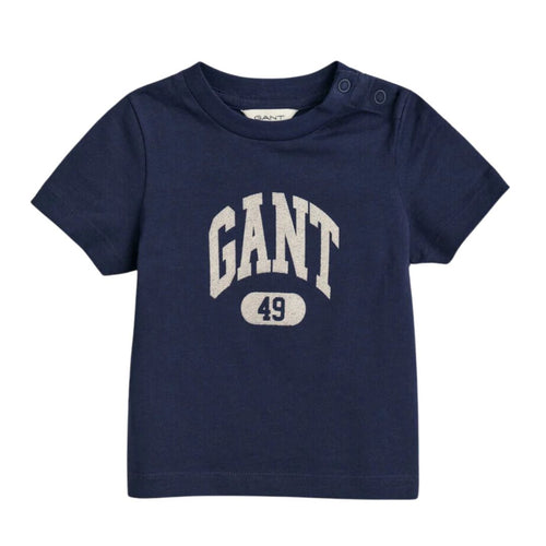 Babies Navy Arch Logo T-Shirt