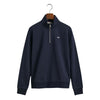 Navy Half Zip Sweatshirt