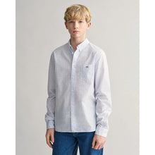 Load image into Gallery viewer, Pale Blue &amp; White Gingham Shirt