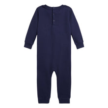 Load image into Gallery viewer, Navy Bear Coverall