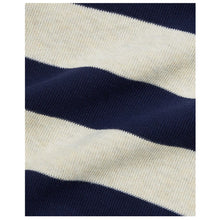 Load image into Gallery viewer, Navy &amp; Beige Knitted Coverall