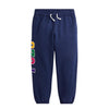 Girls Navy Polo Tracksuit