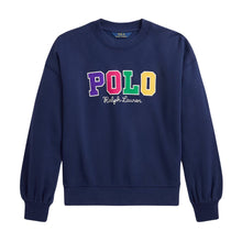 Load image into Gallery viewer, Girls Navy Polo Tracksuit