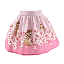 Load image into Gallery viewer, White &amp; Pink Bambi Skirt Set