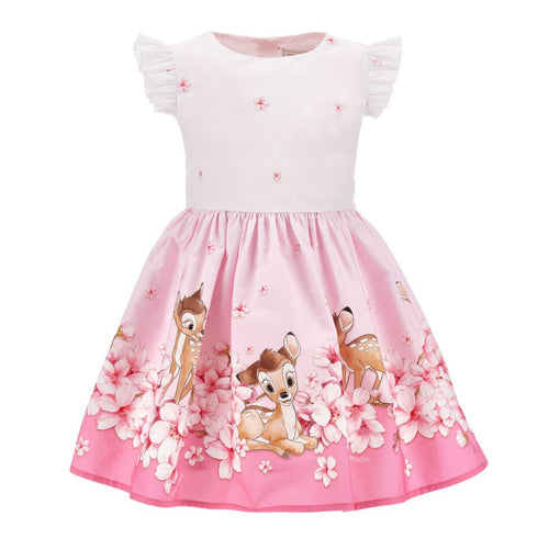 PRE ORDER - Pink Bambi Poplin Dress