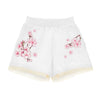 PRE ORDER - Pink & White Blossom Shorts Set