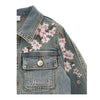 Blossom Embroidered "Bambi" Denim Jacket