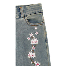 Load image into Gallery viewer, PRE ORDER - Blossom Embroidered Jeans