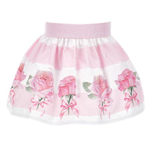 Load image into Gallery viewer, Pink Roses Skirt Set