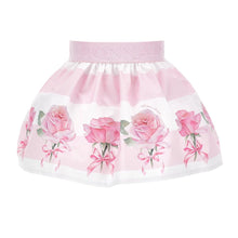 Load image into Gallery viewer, Pink Roses Skirt Set