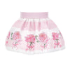 Pink Roses Skirt Set