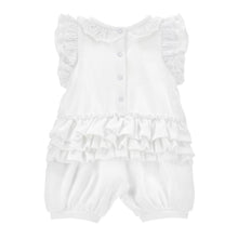 Load image into Gallery viewer, PRE ORDER - White &amp; Gold Bow Shortie