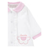 PRE ORDER - White & Pink Babygrow