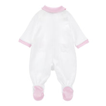 Load image into Gallery viewer, PRE ORDER - White &amp; Pink Babygrow