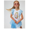 PRE ORDER - Blue Rhinestone & Tulle Alice Dress