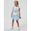 PRE ORDER - Blue Rhinestone & Tulle Alice Dress