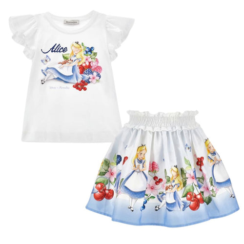 PRE ORDER - Blue Alice Skirt Set