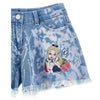 PRE ORDER - Alice Denim Shorts & T-Shirt Set