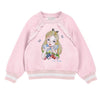 PRE ORDER - Pink Alice Sweat Top & Shorts Set