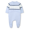 Pale Blue Babygrow & Bib Gift Boxed