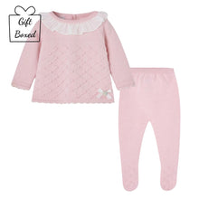 Load image into Gallery viewer, Pink Knitted Set