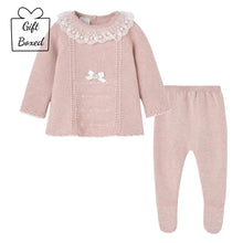 Load image into Gallery viewer, Pink Knitted Set