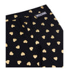 Black & Metallic Gold Hearts Leggings