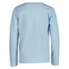 Pale Blue LS Shield Top