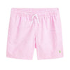 Pink & White Checked Swim Shorts