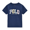 Navy Applique Logo T-Shirt