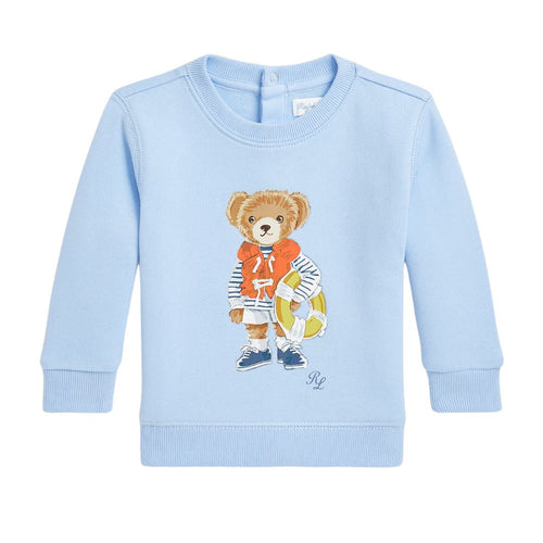 Baby Boys Pale Blue Sweatshirt