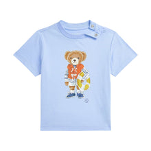 Load image into Gallery viewer, Baby Boys Pale Blue Bear T-Shirt