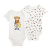 Baby Boys 2 Piece Ivory Bodysuits