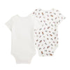 Baby Boys 2 Piece Ivory Bodysuits