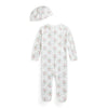 Floral Babygrow & Hat Gift Set