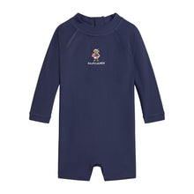 Load image into Gallery viewer, Baby Boys Navy Swim Shortie