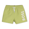 Baby Boys Lime Green Swim Shorts