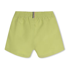 Load image into Gallery viewer, Baby Boys Lime Green Swim Shorts