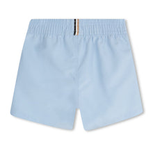 Load image into Gallery viewer, Baby Boys Pale Blue Swim Shorts