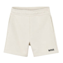 Load image into Gallery viewer, Baby Boys Beige Sweat Shorts