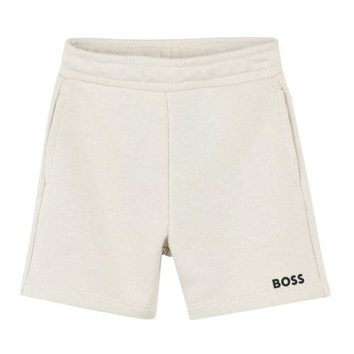 Baby Boys Beige Sweat Shorts