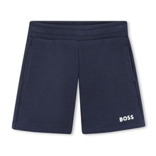 Load image into Gallery viewer, Baby Boys Navy Sweat Shorts