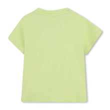 Load image into Gallery viewer, Babies Lime Green Triple Logo T-Shirt