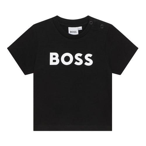 Babies Black Large Logo T-Shirt