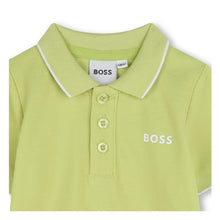 Load image into Gallery viewer, Babies Lime Green Polo Shirt